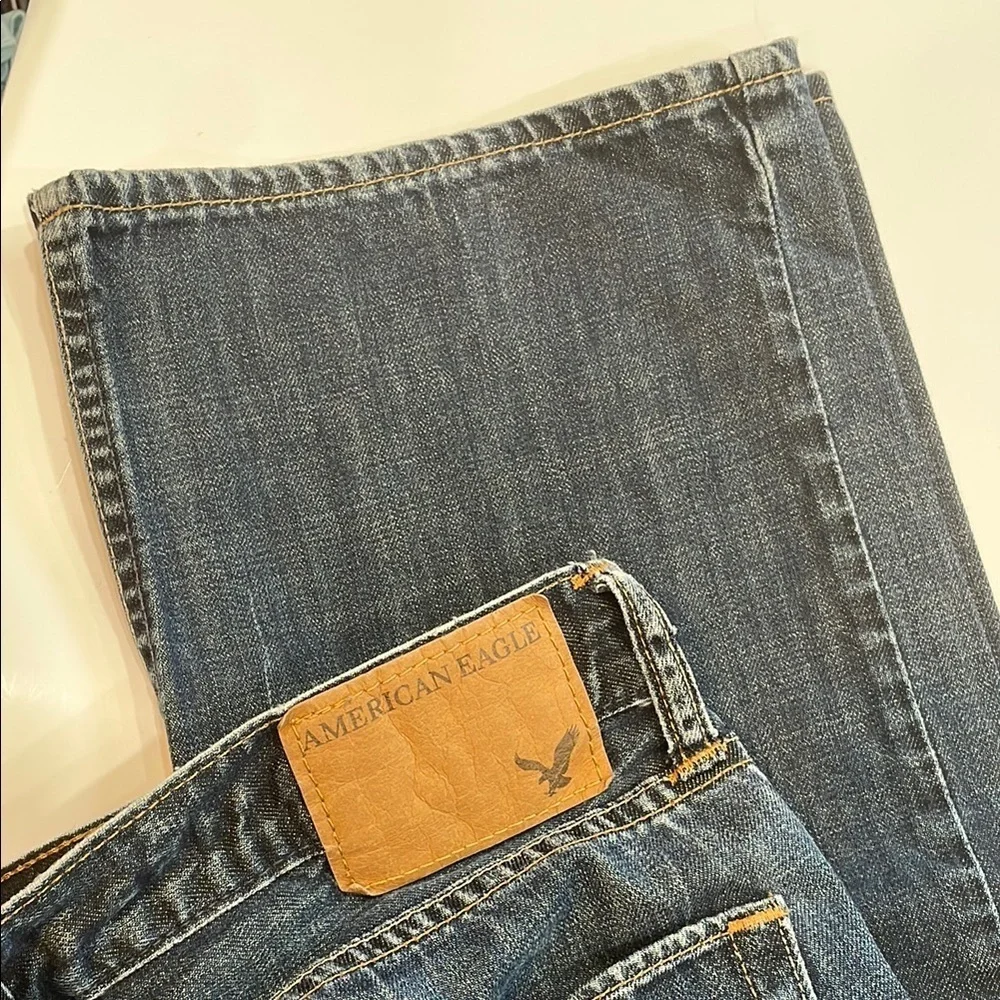 American Eagle Outfitters Blue Bootcut Jeans